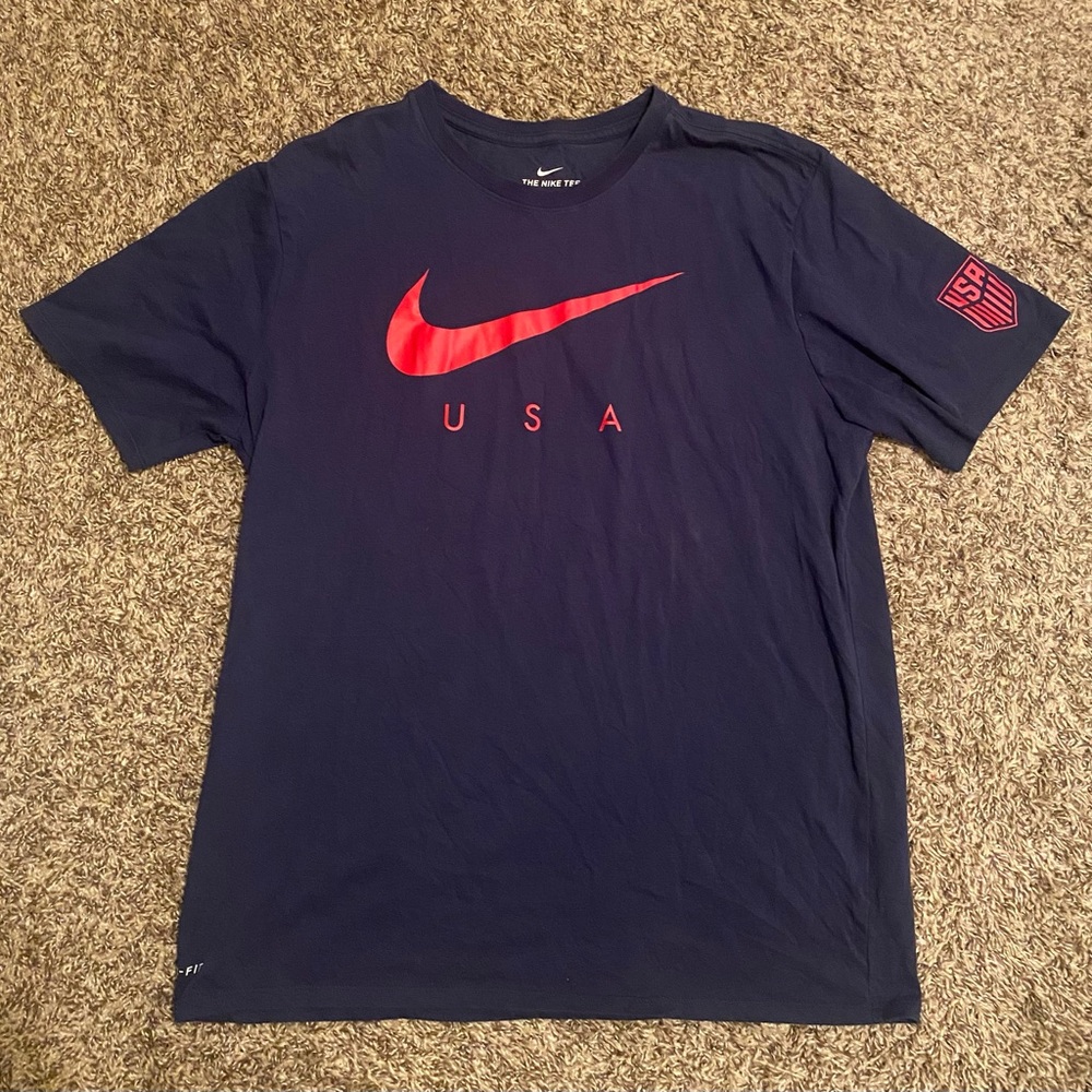 Nike Soccer Team USA T Shirt Men’s XL